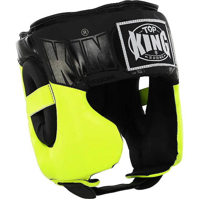 Шлем для бокса в мексиканском стиле
 PU TOP KING
 BO-9794 (Черный-красный)