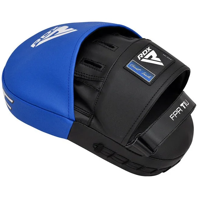 Лапы боксерские RDX T1 Curved Blue/Black