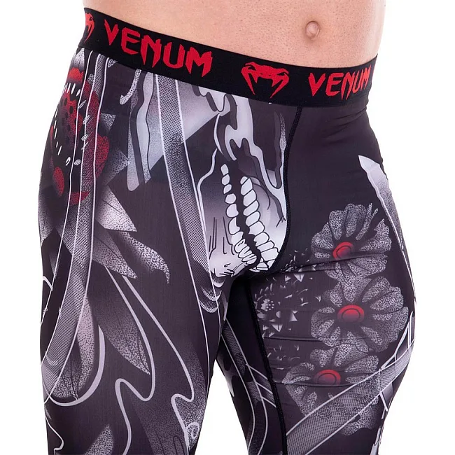 Компресійні штани легінси тайтси VENUM
 SAMURAI SKULL 9601