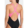 Купальник закритий для жінок Arena DREAMHLINE SWIMSUIT V BACK чорний, фіолетовий, бірюзовій