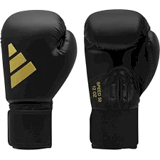 Боксерські рукавички Adidas Speed 50 (чорний/золотий | ADIDAS ADISBG50)