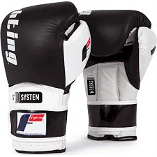Спарринговые боксерские перчатки Fighting Sports S2 Gel Power Black