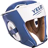 Боксерский шлем открытый кожаный VELO VL-2211