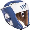 Боксерский шлем открытый кожаный VELO VL-2211