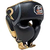 Боксерский шлем RIVAL RHG100 Professional Black Gold