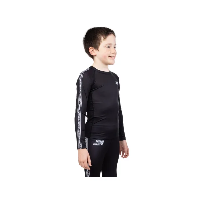 Рашгард для детей Tatami Vengeance Black