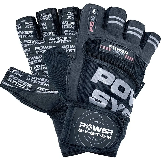 Фітнес рукавиці POWER SYSTEM PS-2800 Power Grip Black