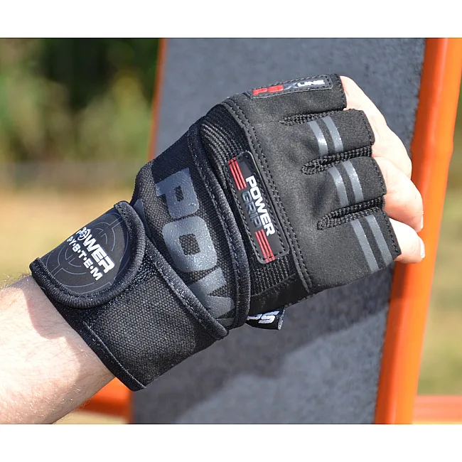 Фітнес рукавиці POWER SYSTEM PS-2800 Power Grip Black