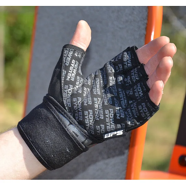 Фітнес рукавиці POWER SYSTEM PS-2800 Power Grip Black