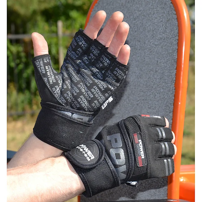 Фітнес рукавиці POWER SYSTEM PS-2800 Power Grip Black