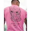 Футболка мужская MANTO x KTOF Balaclava Pink