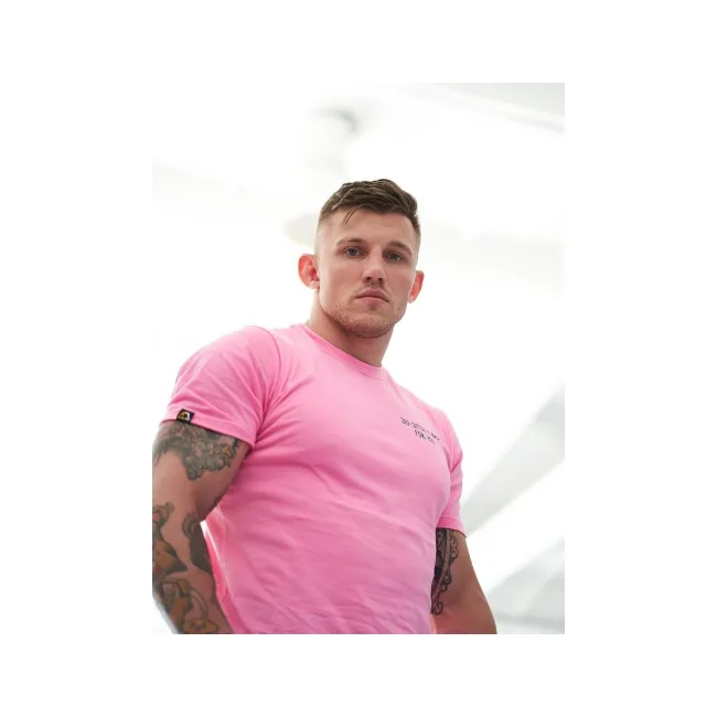 Футболка мужская MANTO x KTOF Balaclava Pink