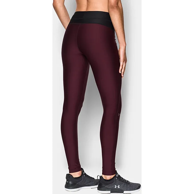 Женские компрессионные леггинсы Under Armour HeatGear Armour Legging Maroon