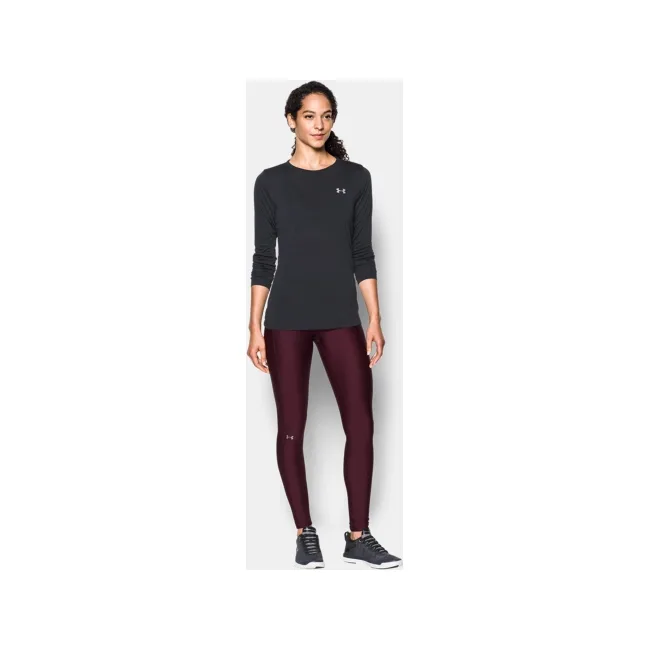 Женские компрессионные леггинсы Under Armour HeatGear Armour Legging Maroon