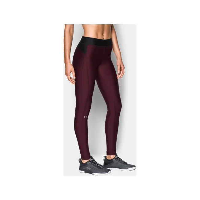 Женские компрессионные леггинсы Under Armour HeatGear Armour Legging Maroon