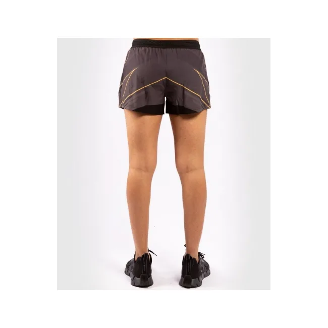 Шорты женские VENUM Authentic UFC FightNight Replica Black Gold
