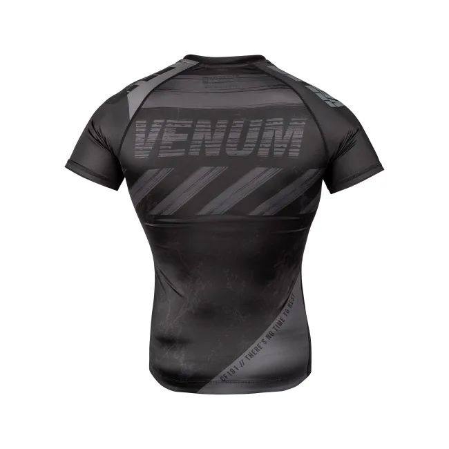 Компресійна футболка Venum AMRAP Comression T-shirt Short Sleeves Black Grey