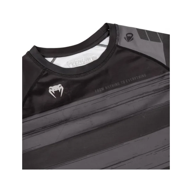 Компресійна футболка Venum AMRAP Comression T-shirt Short Sleeves Black Grey