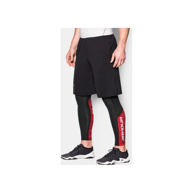 Легінси чоловічі Under Armour HeatGear CoolSwitch Black Red