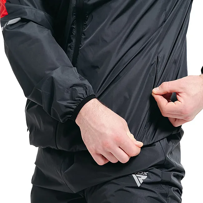 Костюм для сгонки веса RDX H1 Weight LУниверсальный s Red