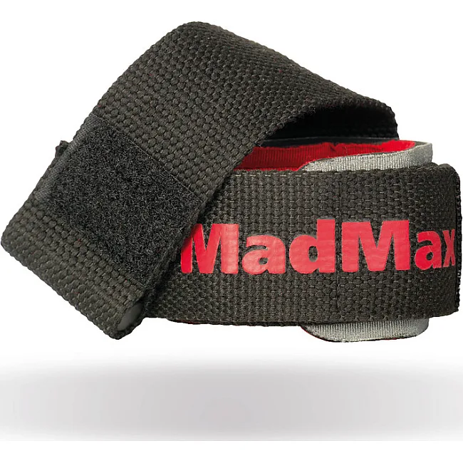 Ламки для тяги MADMAX MFA-332 PWR Straps+ Black/Grey/Red
