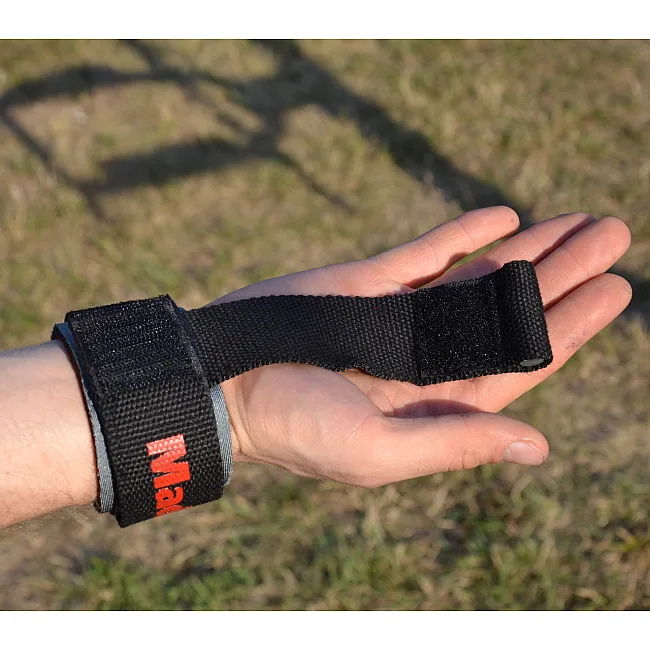 Ламки для тяги MADMAX MFA-332 PWR Straps+ Black/Grey/Red