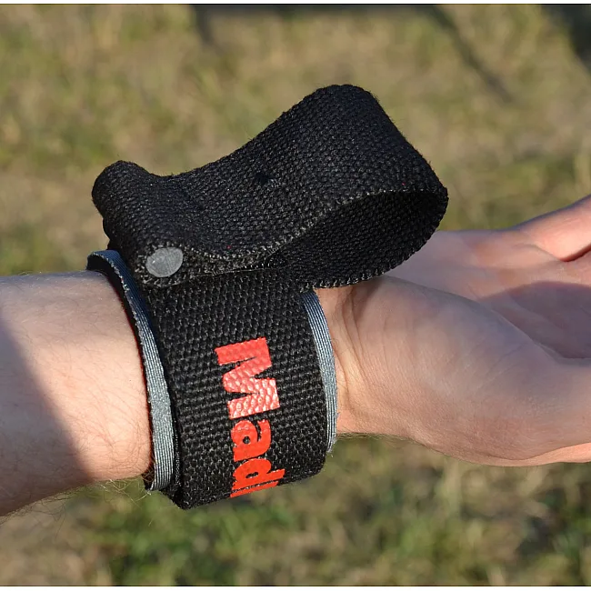 Ламки для тяги MADMAX MFA-332 PWR Straps+ Black/Grey/Red