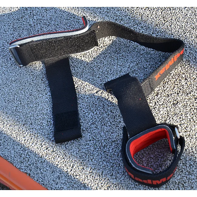 Ламки для тяги MADMAX MFA-332 PWR Straps+ Black/Grey/Red
