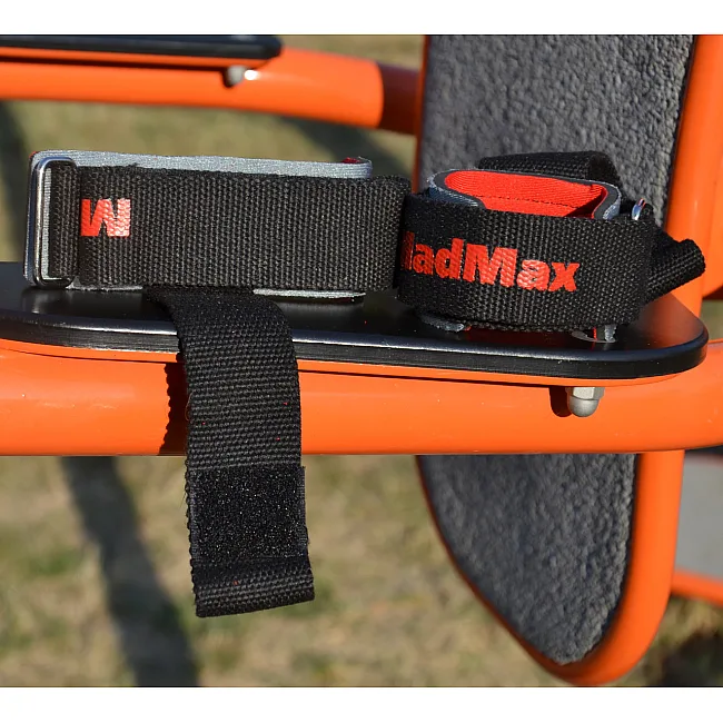 Ламки для тяги MADMAX MFA-332 PWR Straps+ Black/Grey/Red