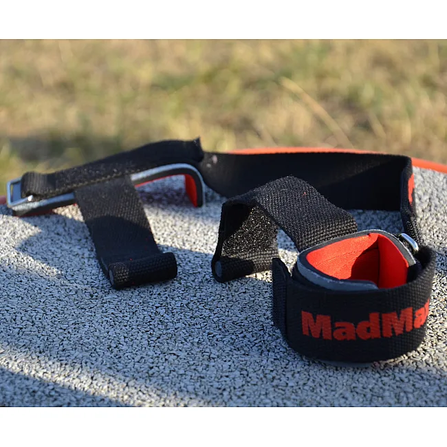 Ламки для тяги MADMAX MFA-332 PWR Straps+ Black/Grey/Red