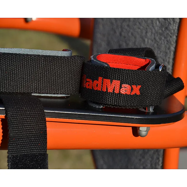 Ламки для тяги MADMAX MFA-332 PWR Straps+ Black/Grey/Red