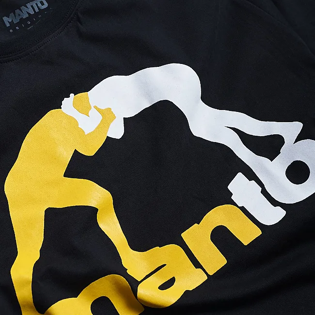 Лонгслив MANTO Logo Black