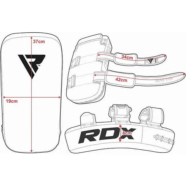 Пади для тайського боксу RDX (2 шт)