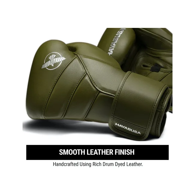 Перчатки для бокса HAYABUSA T3 Kanpeki Olive Green