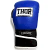 Перчатки для бокса THOR ULTIMATE Кожа /сине-черно-белые