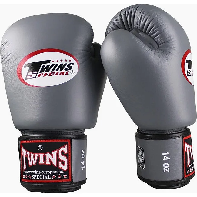 Рукавички для боксу TWINS Velcro BGVL3 Grey