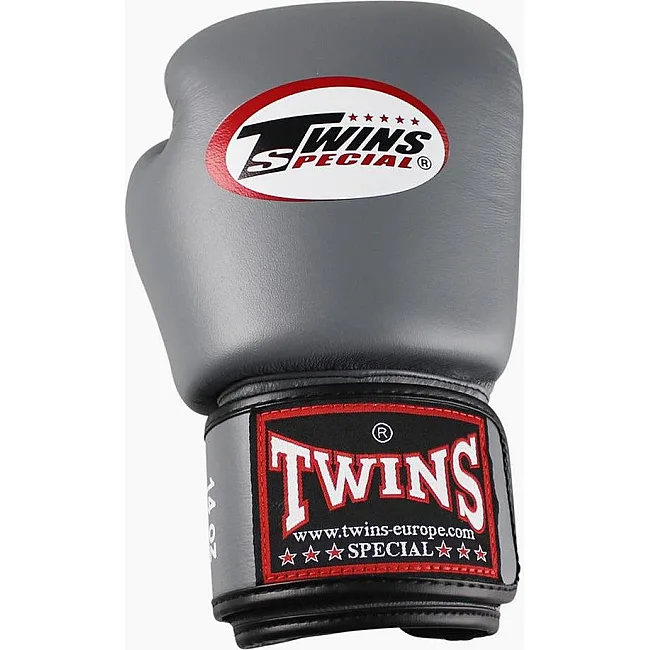 Рукавички для боксу TWINS Velcro BGVL3 Grey