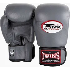 Рукавички для боксу TWINS Velcro BGVL3 Grey
