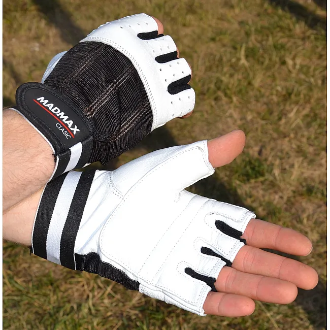 Перчатки для фитнеса MADMAX MFG-248 Clasic White