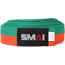Пояс для кимоно Smai (оранжево-зеленый)