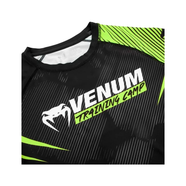 Рашгард VENUM Training Camp 2.0 Short Black Neo Yellow