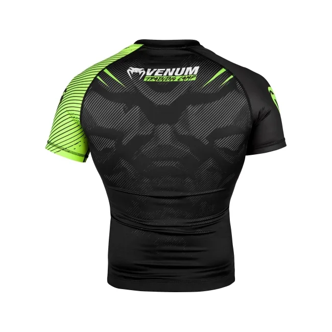 Рашгард VENUM Training Camp 2.0 Short Black Neo Yellow