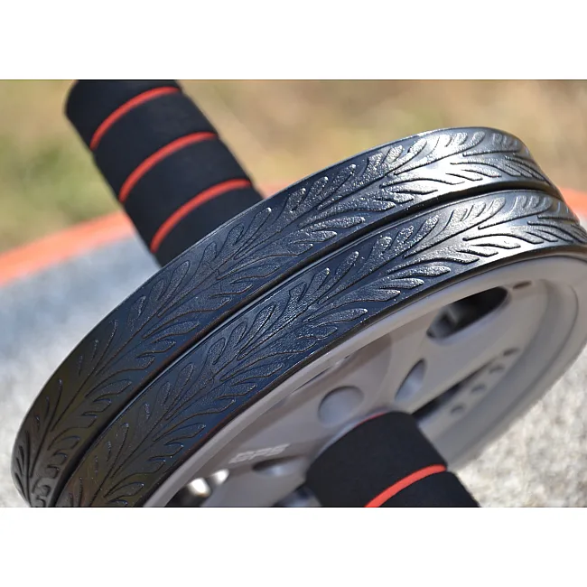 Ролик для пресса POWER SYSTEM PS-4042 Dual-Core Ab Wheel Grey/Black