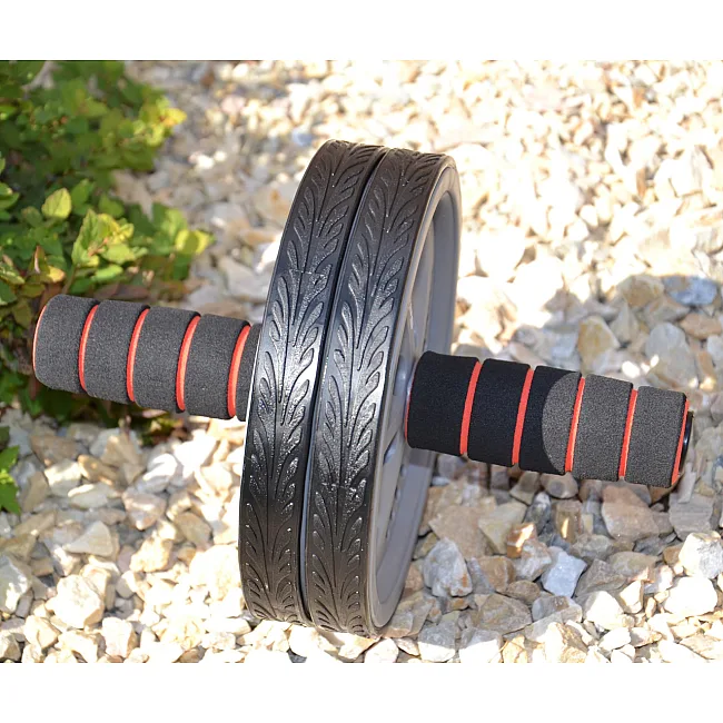 Ролик для пресса POWER SYSTEM PS-4042 Dual-Core Ab Wheel Grey/Black