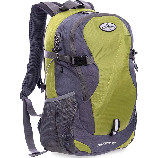 Рюкзак спортивный с жесткой спинкой COLOR LIFE TY-996 (42х26х12,5см)