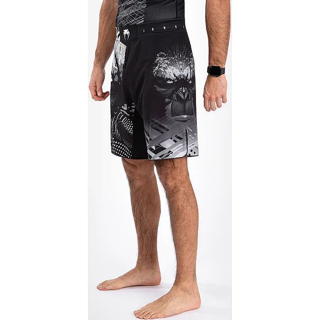 Шорти для ММА VENUM Gorilla Jungle Fightshort Black White