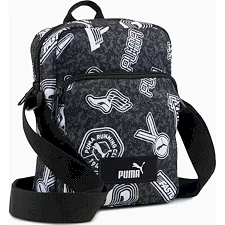 Сумка через плечо Puma Academy Aop Portable 1,5L темно-серый 19 х 15 х 5 см