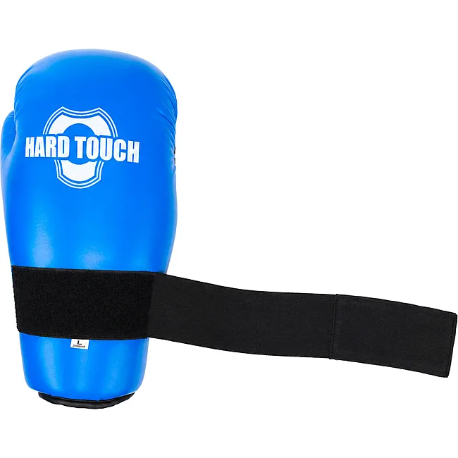 Рукавички тренувальні закритого типу для хеквондо карате HARD TOUCH BO-00132 (Червоний)