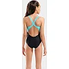 Купальник для девочек Arena PAINTING SWIMSUIT V BACK черный (для детей)