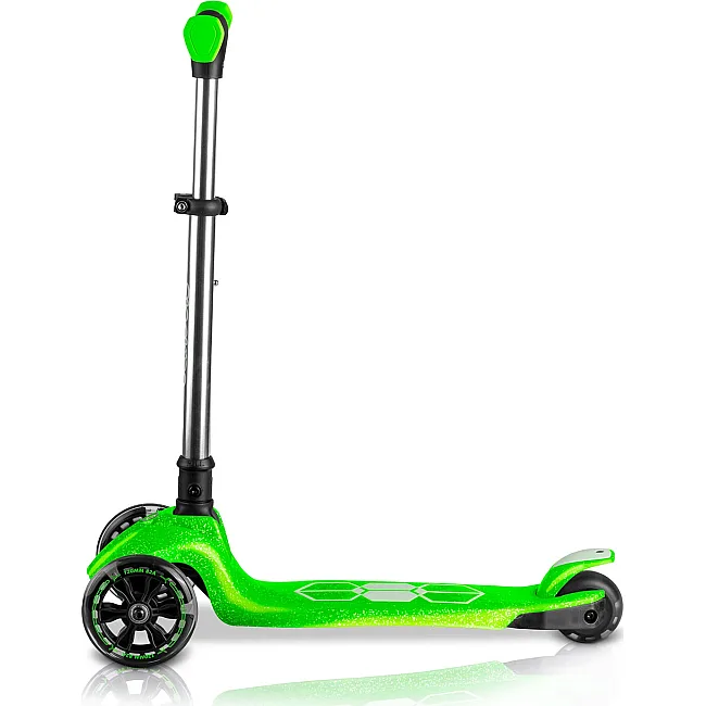 Детский самокат трехколесный Ricokids Jelly зеленый